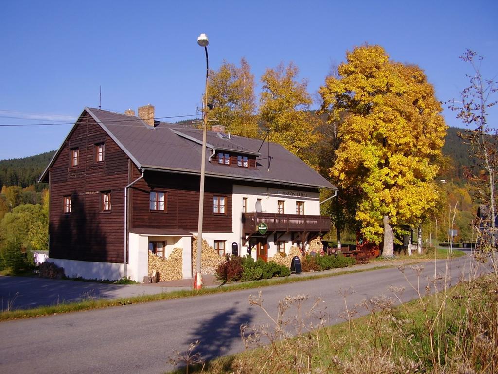 Penzion Bázum Horní Vltavice Exterior foto